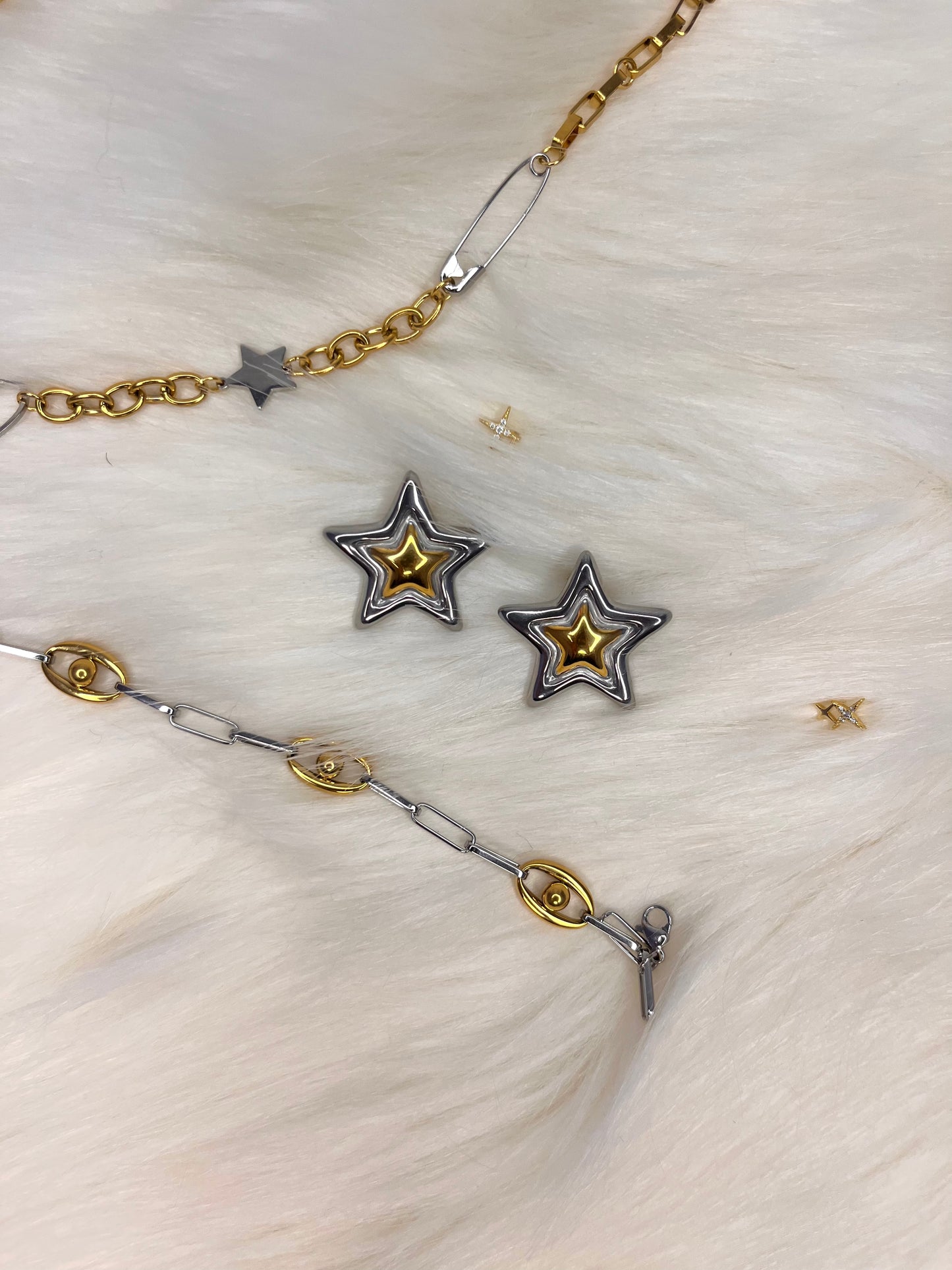 Star Inside & Out Earrings