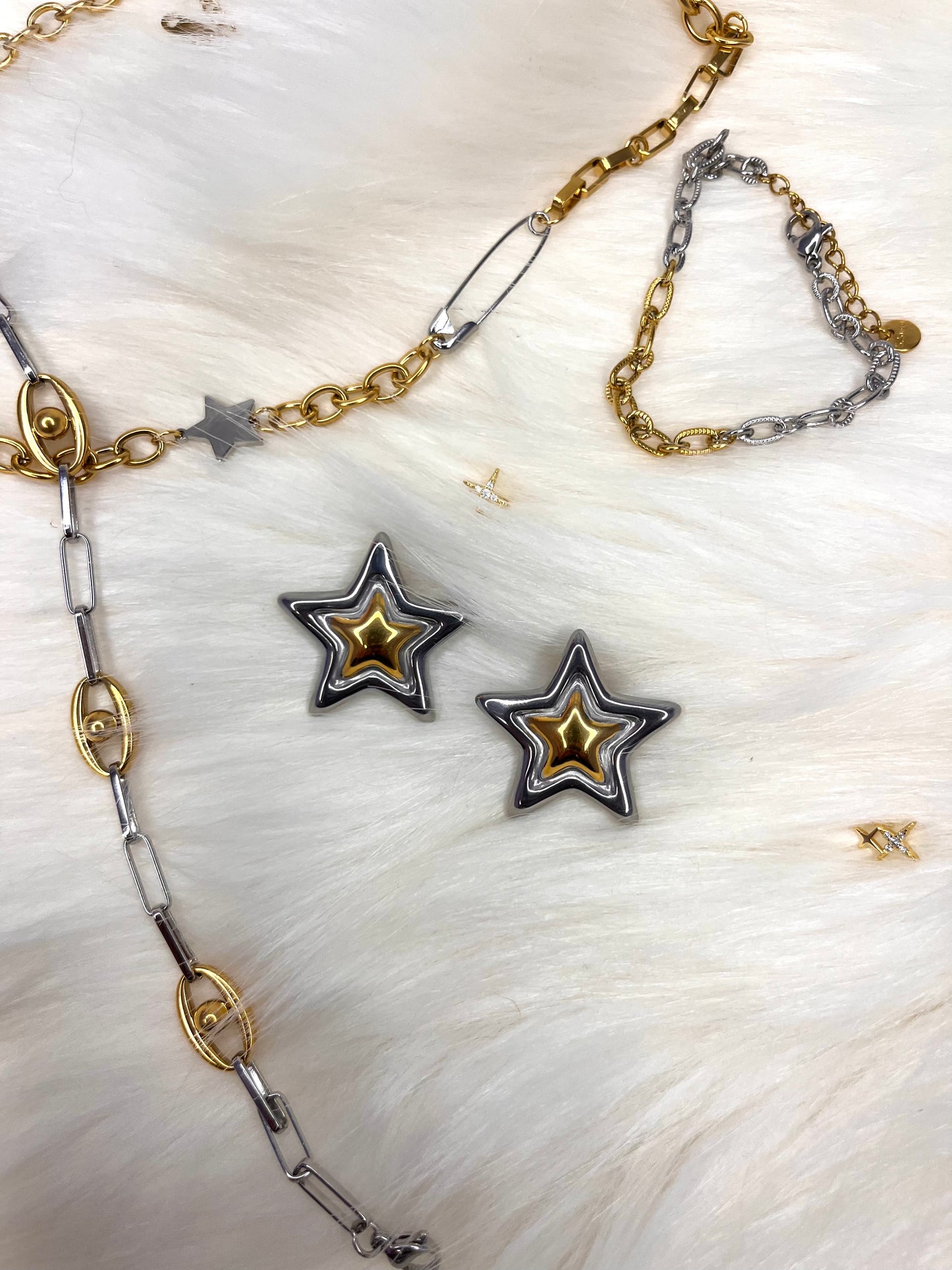 Star Inside & Out Earrings